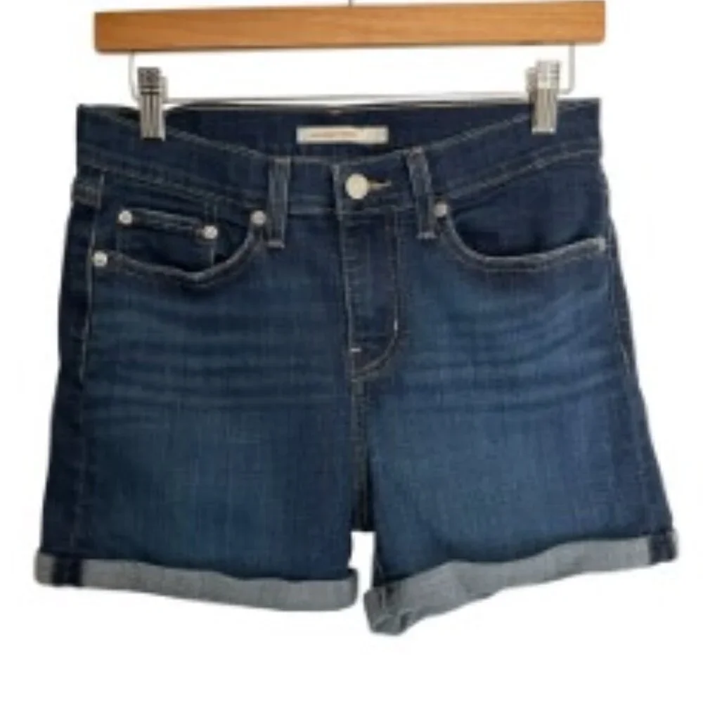 Levi's Mid Length Jean Shorts 27